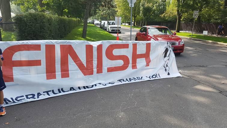 Terry Fox Run: Finishing Point Terry Fox Run: Finishing Point